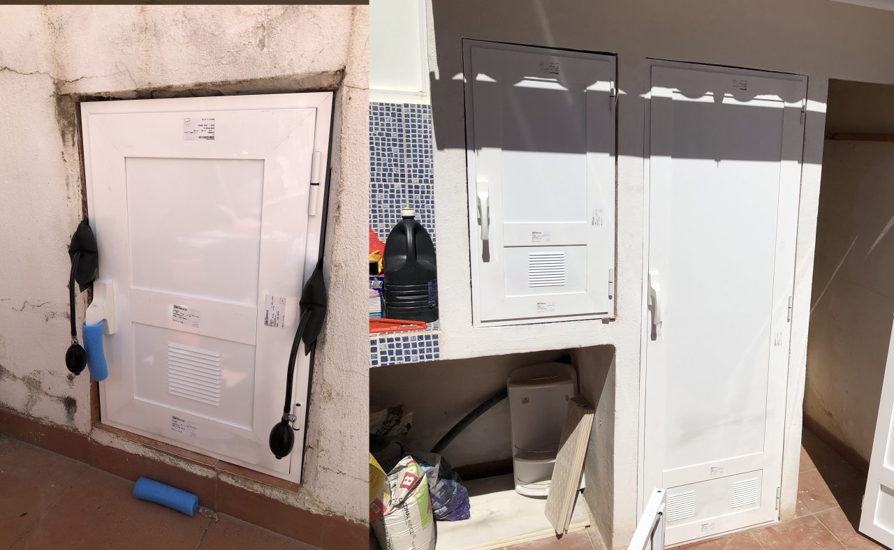 Ventanas de aluminio Negro texturado - serie 4700 CORTIZO - Valencia